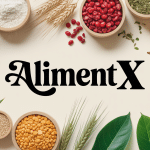 aliment x superaliments colorés dans bols bois