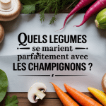 Quels légumes se marient bien avec les champignons en composition culinaire