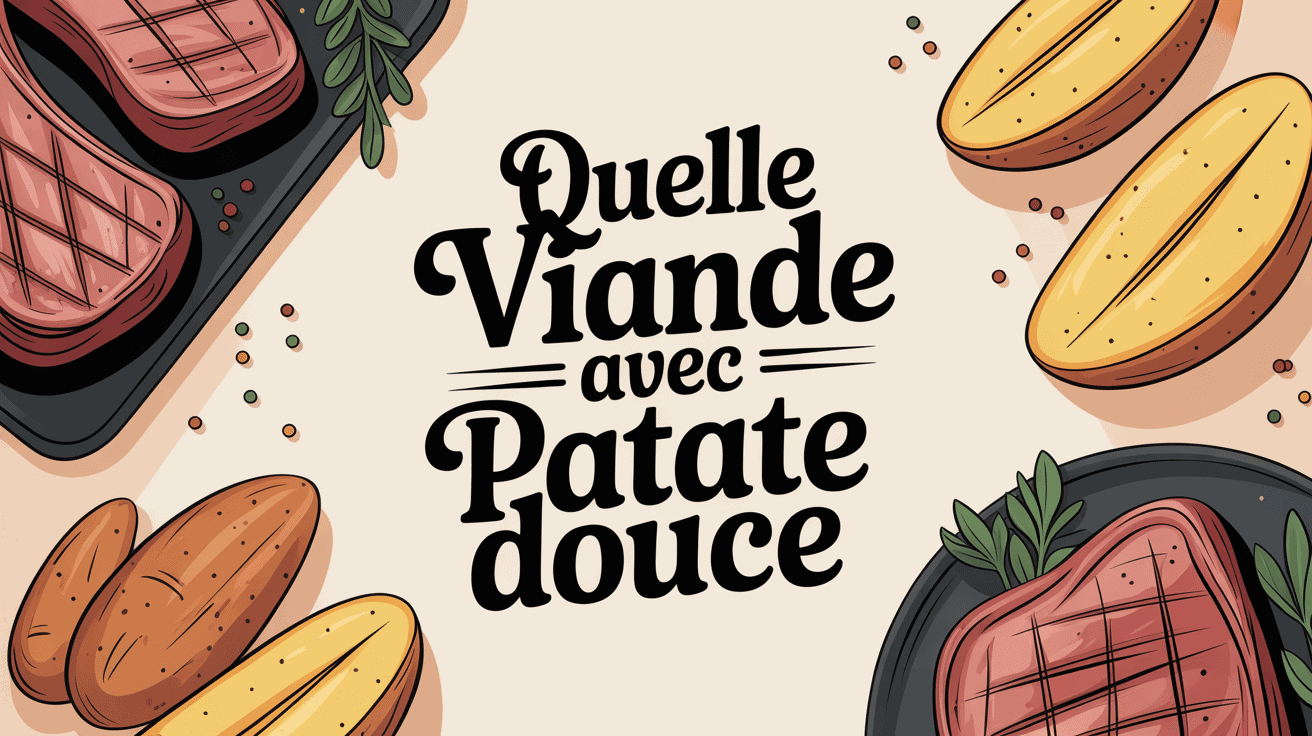 quelle viande pour accompagner patate douce image assiette viande grillée et patate douce