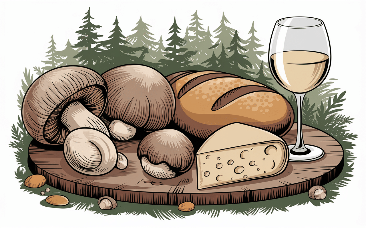 vrai recette croûte aux champignons du haut-doubs ingrédients