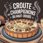 vrai recette croûte aux champignons du haut-doubs en assiette