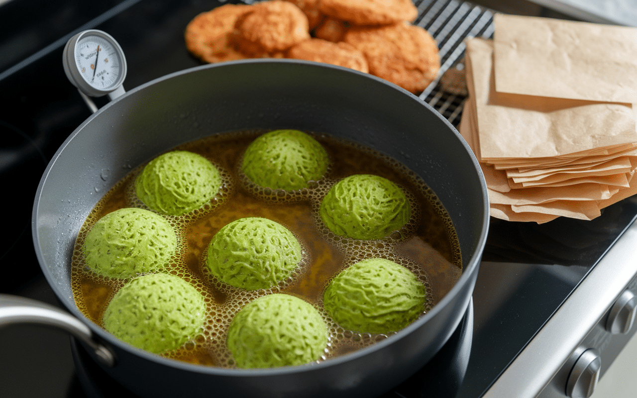 cuisson beignets de tomates vertes recette