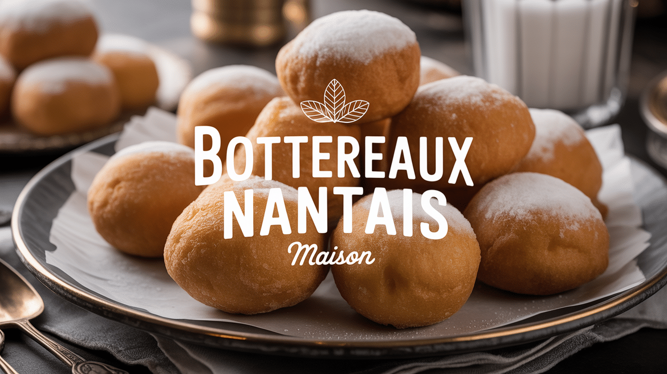 Bottereaux nantais recette assiette de beignets dorés