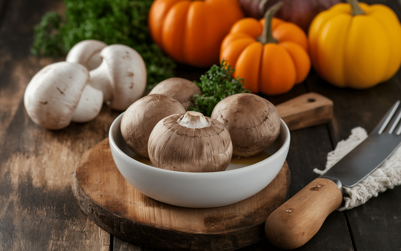 champignon la poule des bois poêlé ail persil cuisine