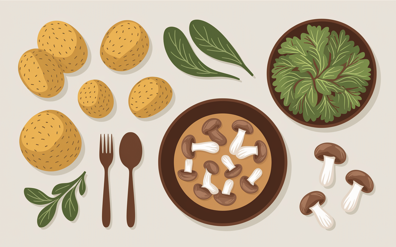 Confit de canard accompagnement tradition pommes de terre haricots