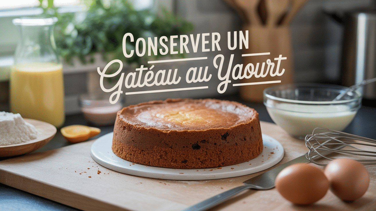 Gâteau yaourt doré conservation astuces ingrédients