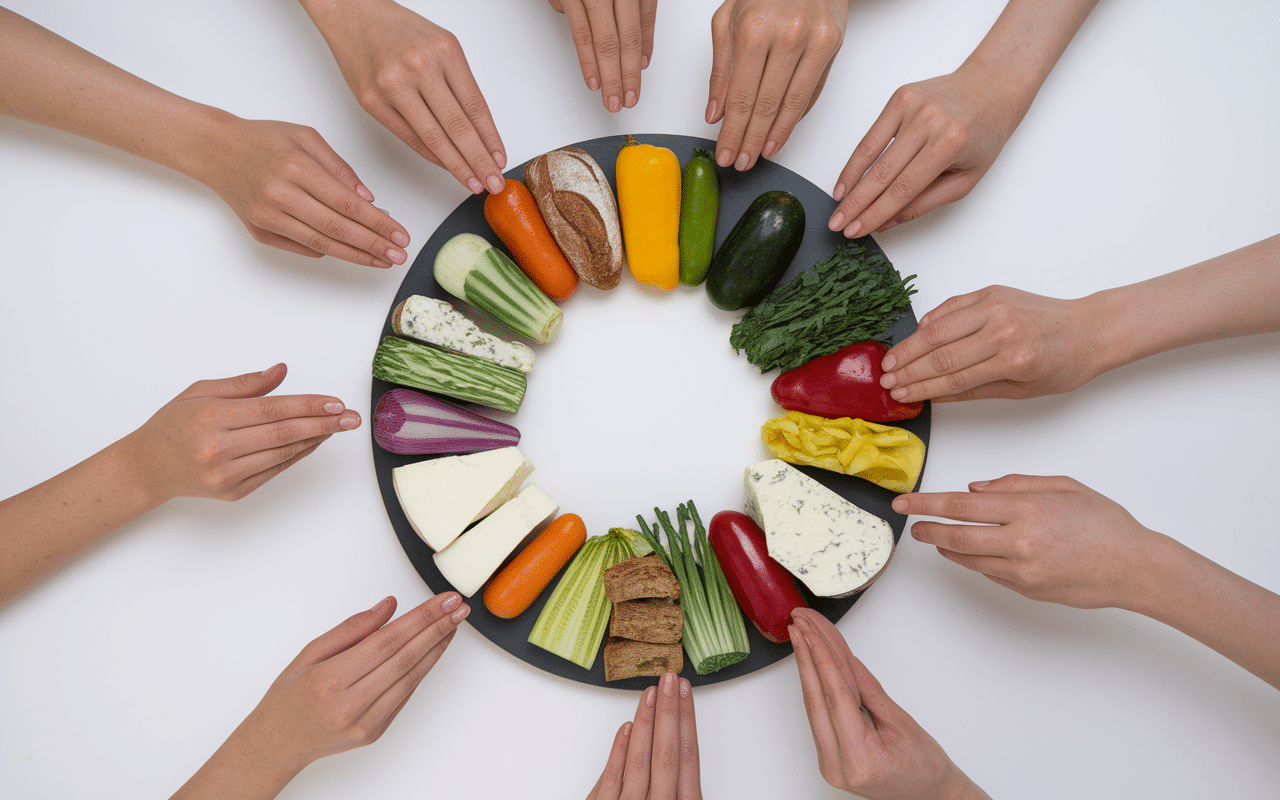 couronne de noel aperitif preparation bouchées mains