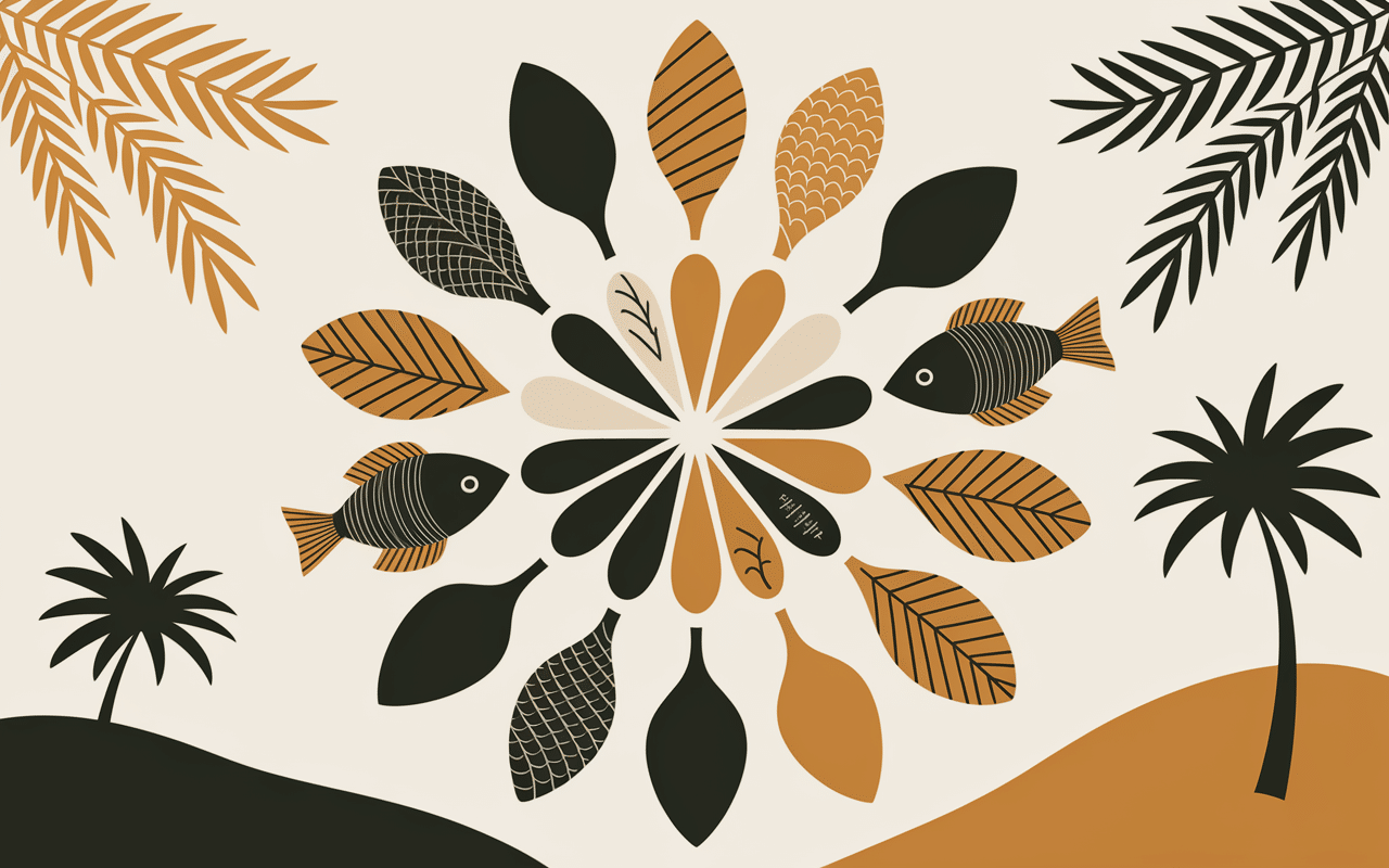 Carte Maghreb épices poissons couscous poisson