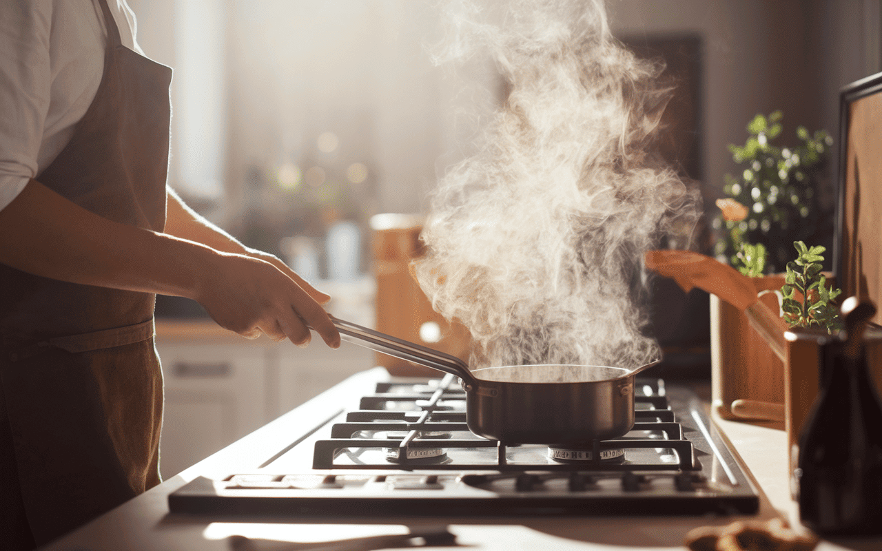 Cuisinox avis utilisateur cuisinant avec poele inox