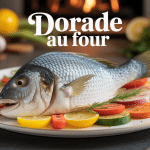 dorade au four entière et légumes méditerranéens