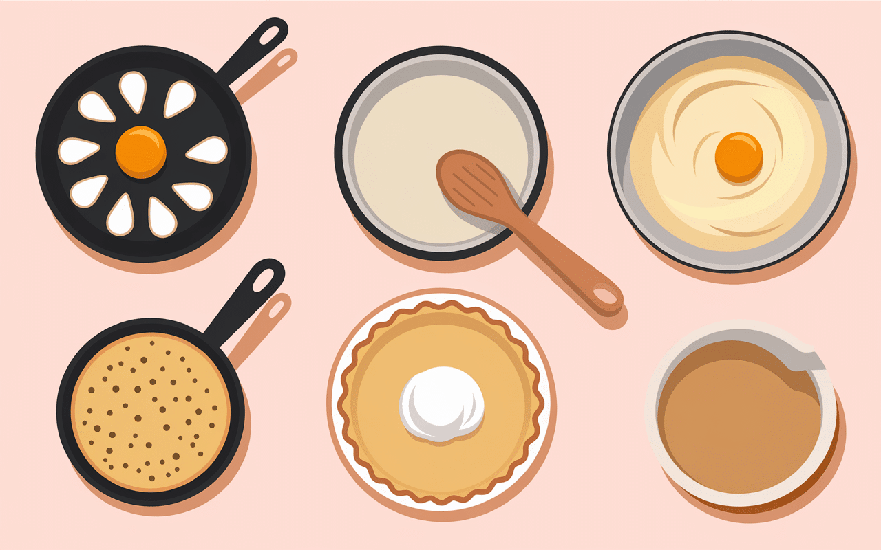 Préparation étapes tarte poireaux