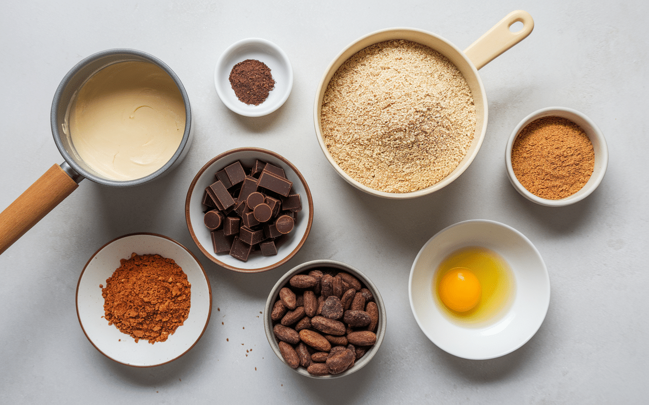 Ingrédients principaux cookies beurre de cacahuète