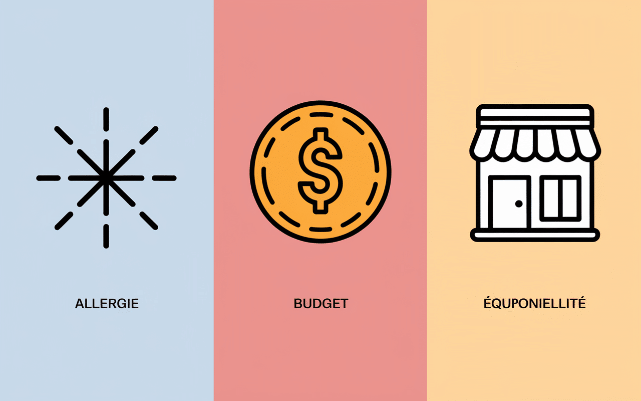 Infographie alternatives par quoi remplacer la poudre d'amande