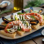 pates aux fruits de mer assiette moules crevettes calamars