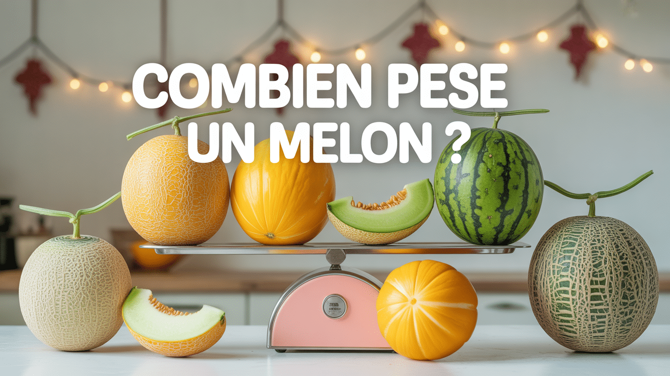 photo poid melon balance cuisine