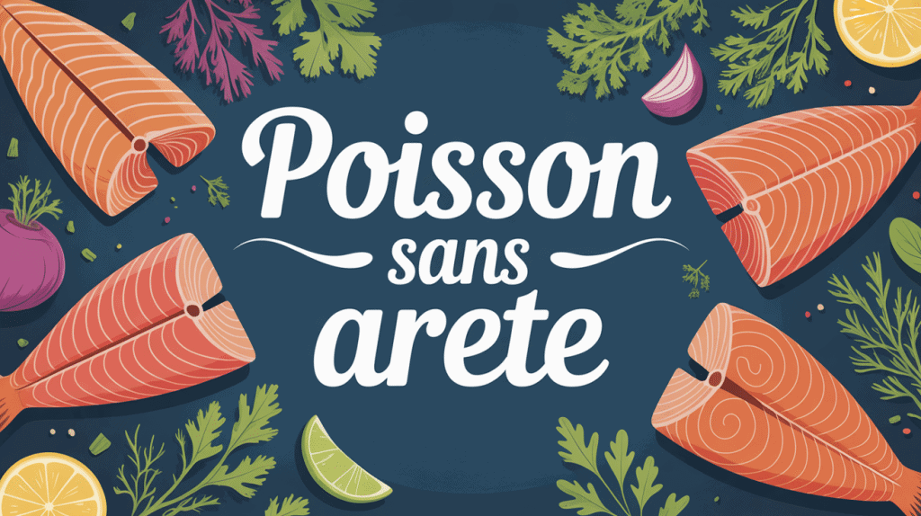 Plateau de poisson sans arête avec légumes