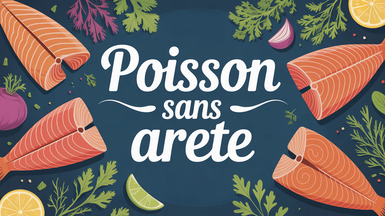Plateau de poisson sans arête avec légumes