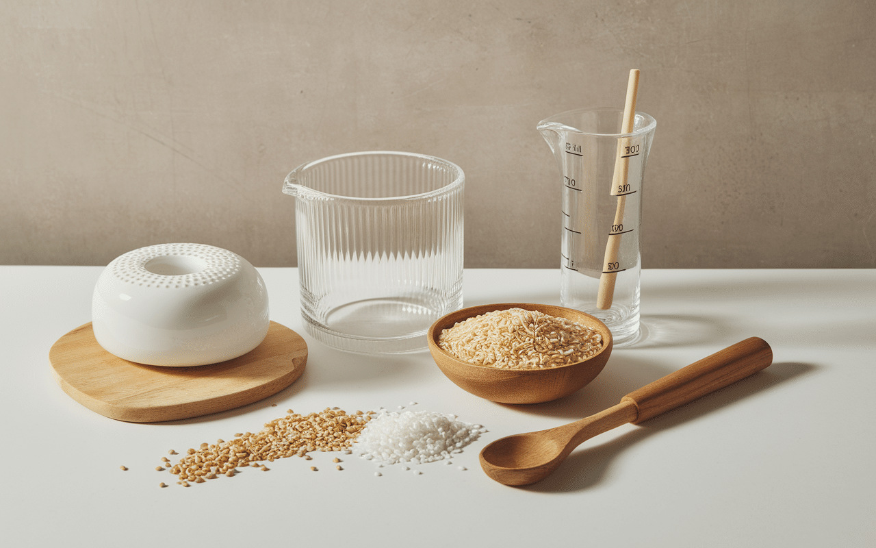 ustensiles riz au micro onde