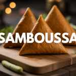 Samboussa dore croustillant avec epices