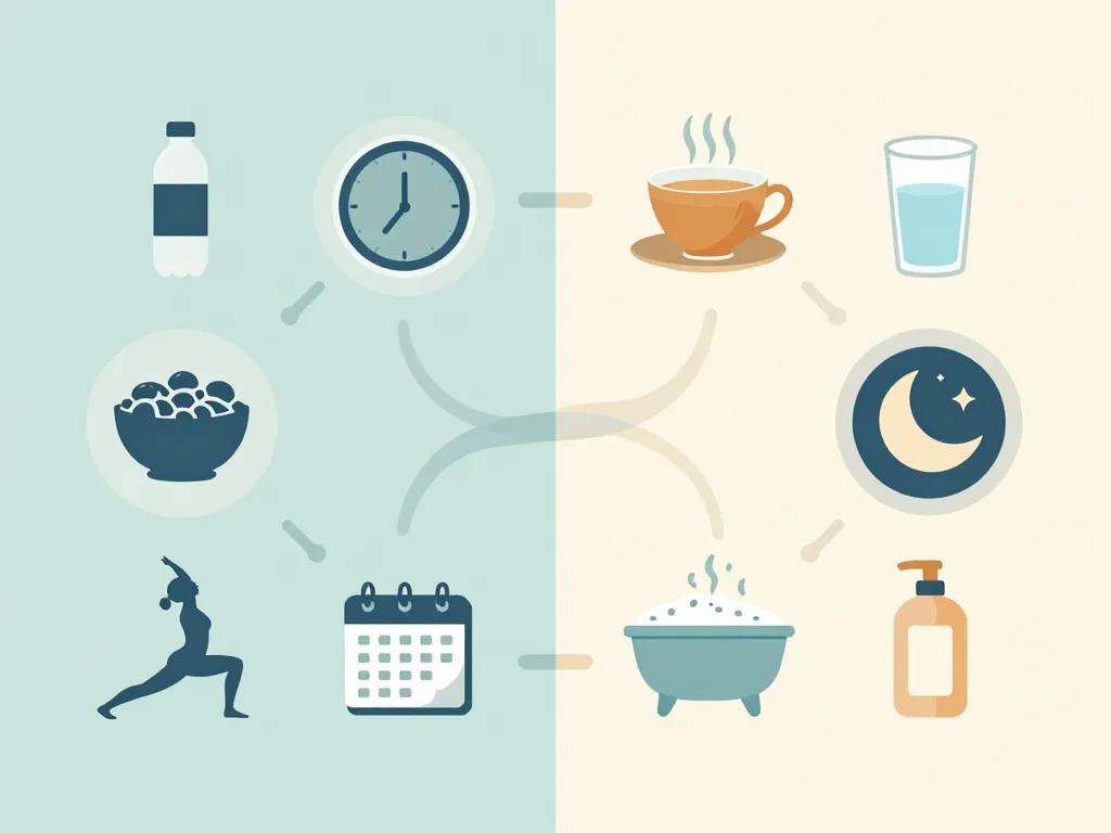 Diagramme préparation et aftercare body body spa