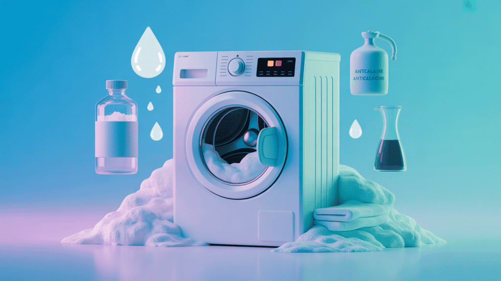 Calgon machine a laver : rôle, protection, alternatives