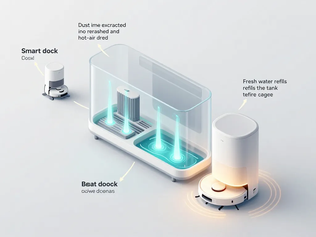 dreame x40 master test avec station de vidange et lavage