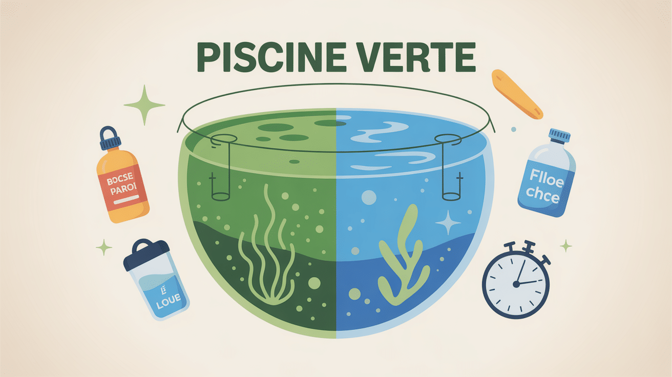 eau de piscine verte remède de grand-mère : visuel principal