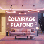 Illustration du eclairage pour plafond dans chaque piece