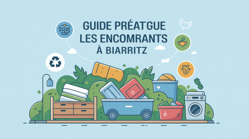Illustration encombrants Biarritz collecte recyclage et réemploi