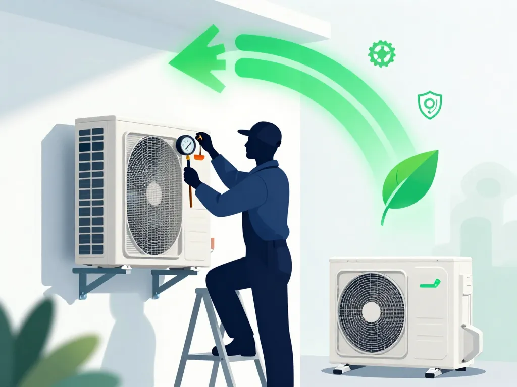 fujitsu climatisation technicien maintenance et efficacité