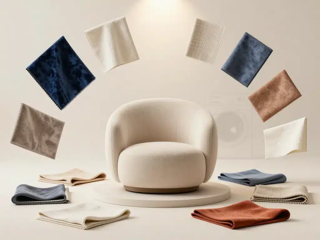 Choisir matière et couleur de housse pour fauteuil crapaud Ikea