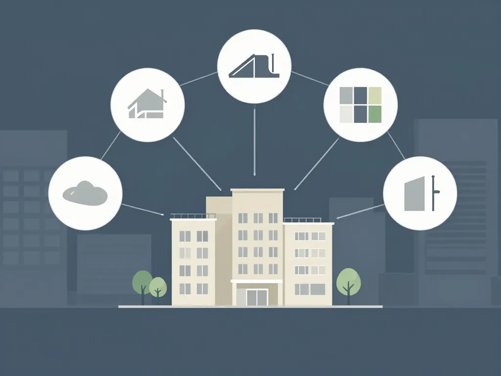Schéma des règles du PLU appliquées au plan de facade