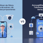 Illustration qiara vs verisure, télésurveillance 24/7 vs solution flexible