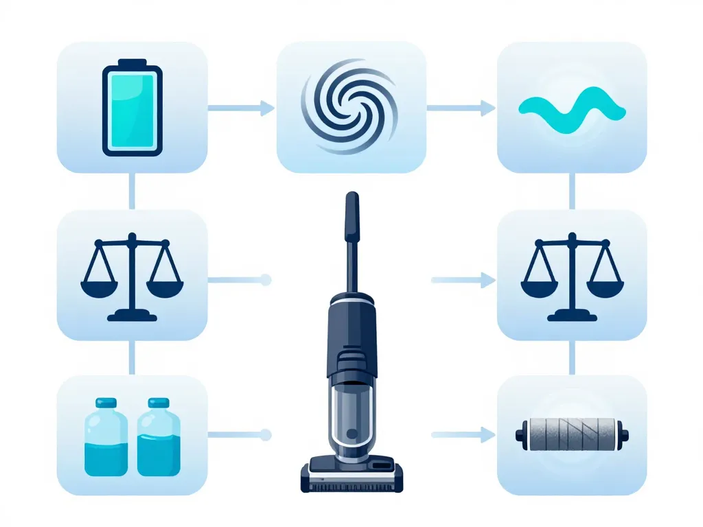 quel tineco choisir selon autonomie puissance bruit poids eau brosse