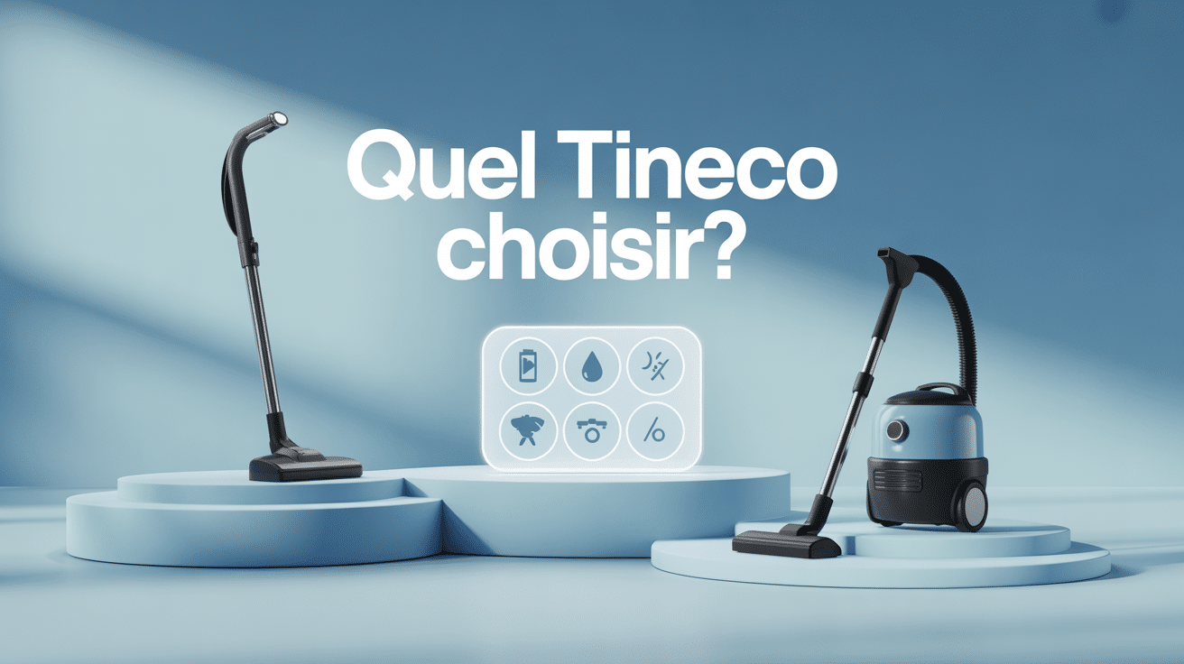 quel tineco choisir pour votre logement et sols, visuel comparatif