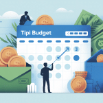 Illustration tableau de bord tipi budget