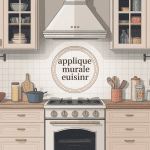 applique murale cuisine évier dans une cuisine moderne