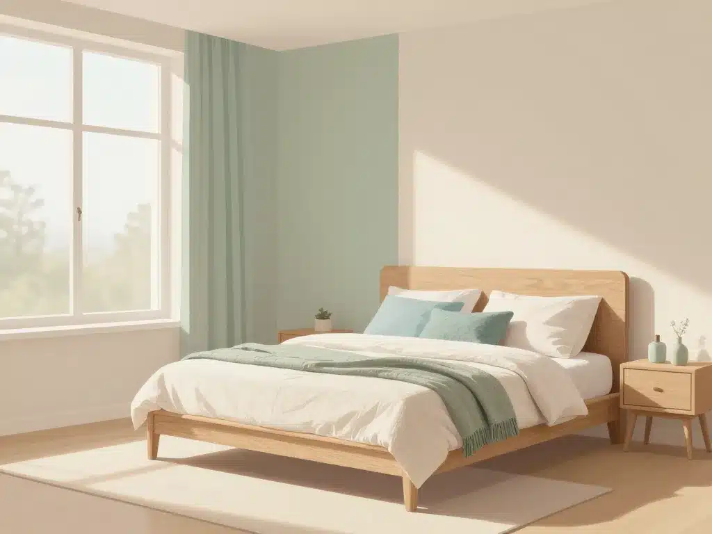 couleur tendance 2024 chambre à coucher style refuge apaisant