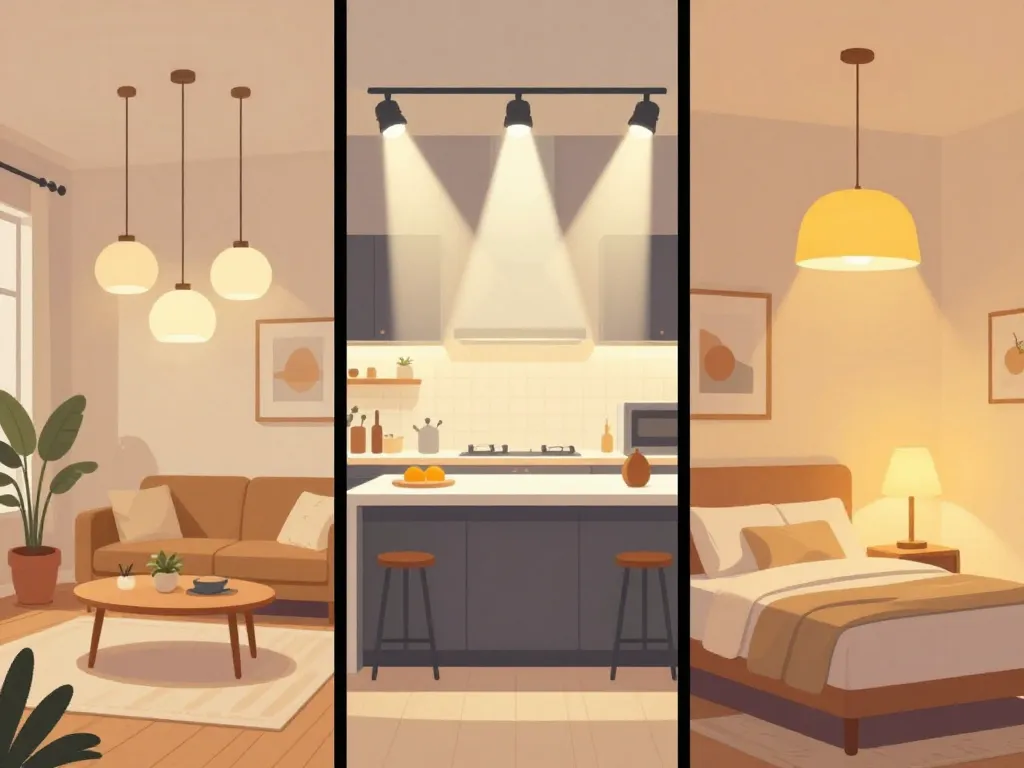 keria plan de campagne éclairage salon cuisine chambre