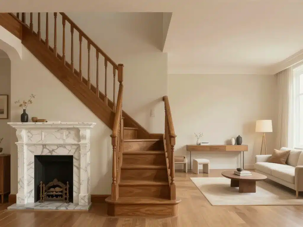 intérieur maison 1900 rénovée charme et modernité