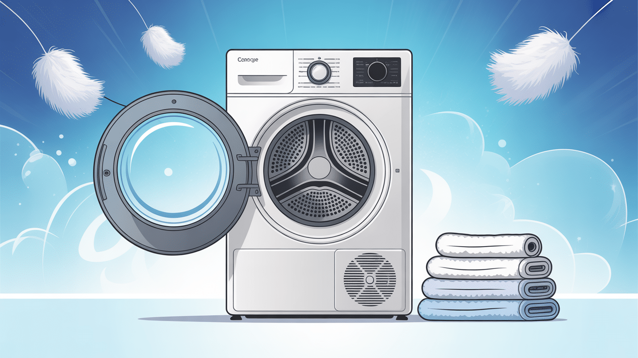 nettoyage condenseur sèche-linge pompe à chaleur sur appareil ouvert