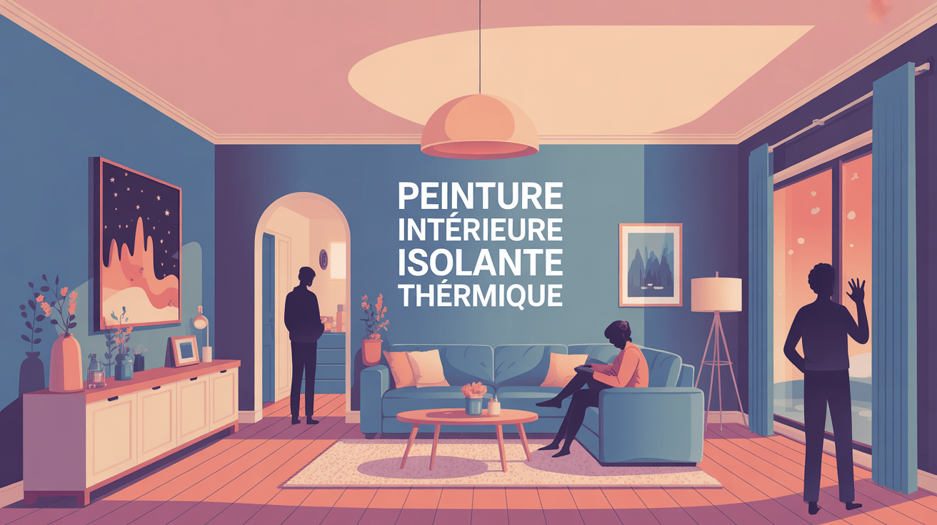 confort thermique avec peinture intérieure isolante thermique