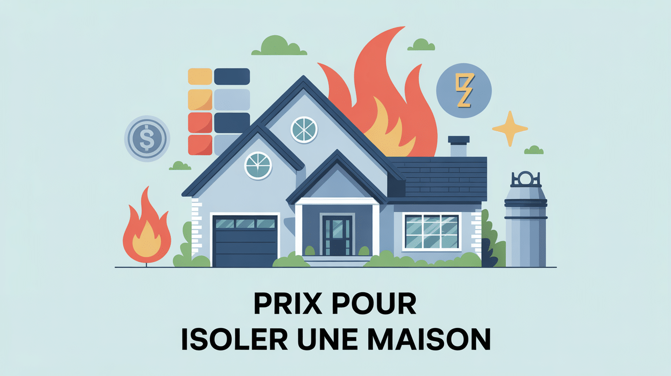prix pour isoler une maison illustration thermique et énergie