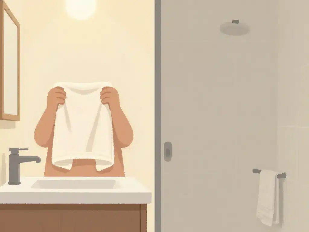 confort et limites seche serviette lidl illustrés en salle de bains