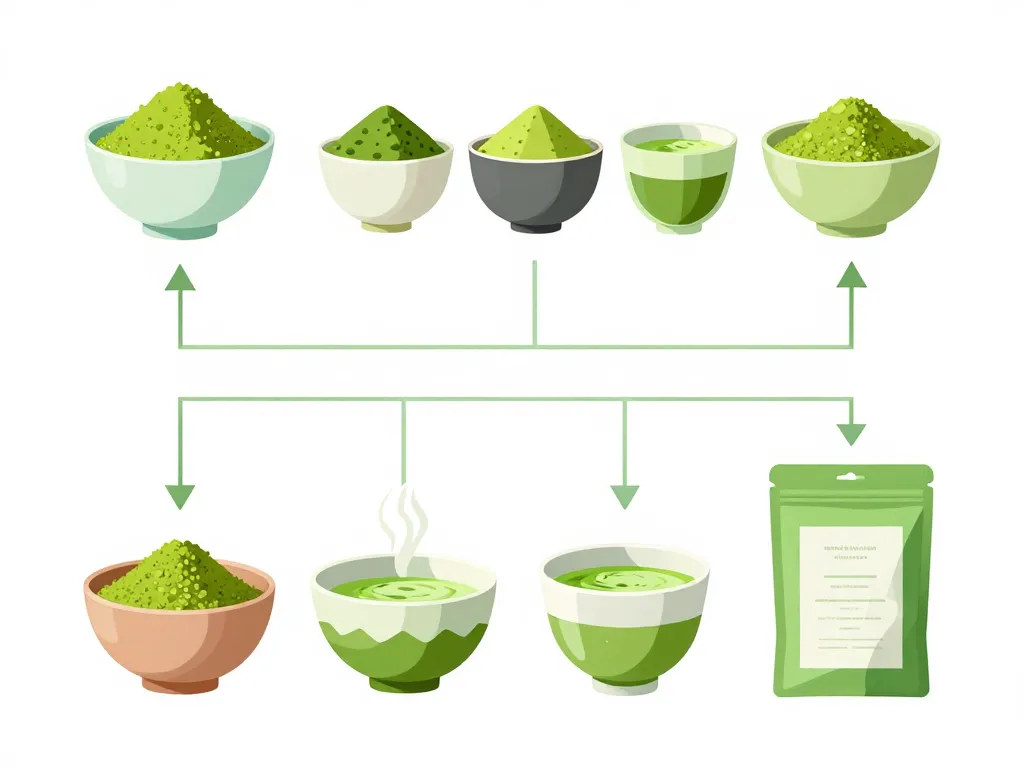 comparatif qualité poudre matcha et packaging