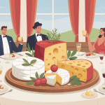 plateau de fromages posé sur table conviviale combien de gramme de fromage par personne