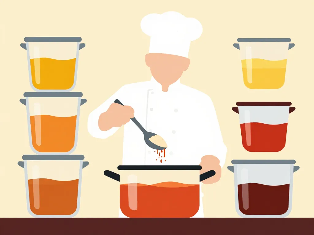 dosage fond de veau maggi mesure précise sauce