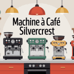 Illustration machine a cafe silvercrest différents modèles