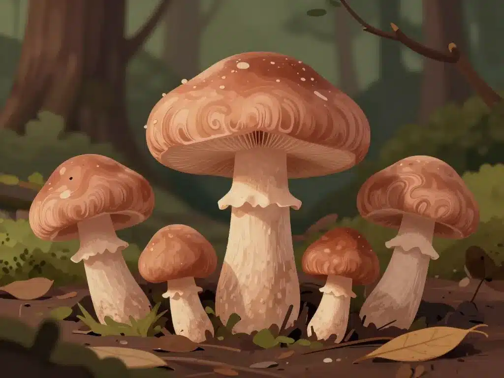 oreille de cochon champignon aspect et habitat forêt