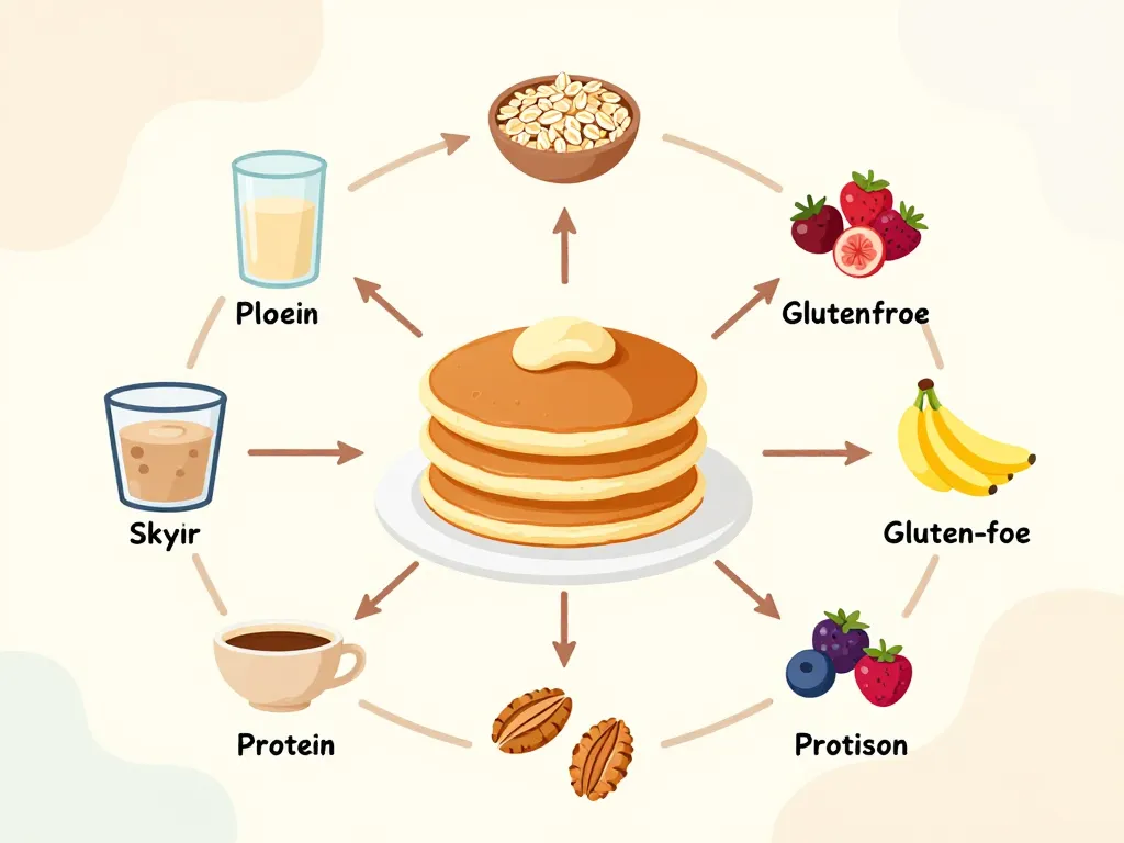 Pancake flocon d avoine banane regime version personnalisable sans gluten proteine